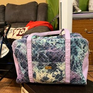 Betsey Johnson Pastel Quilted Travel Bag
